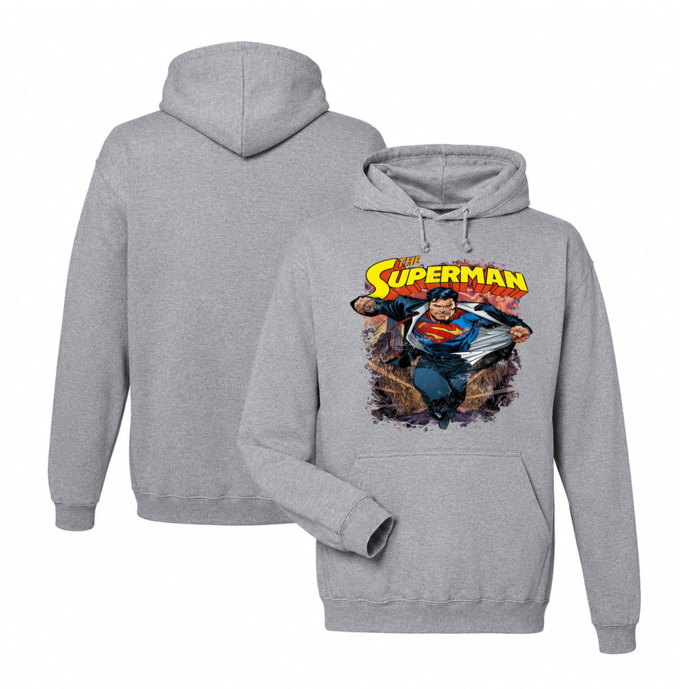 Superman Breaking Through Hoodie