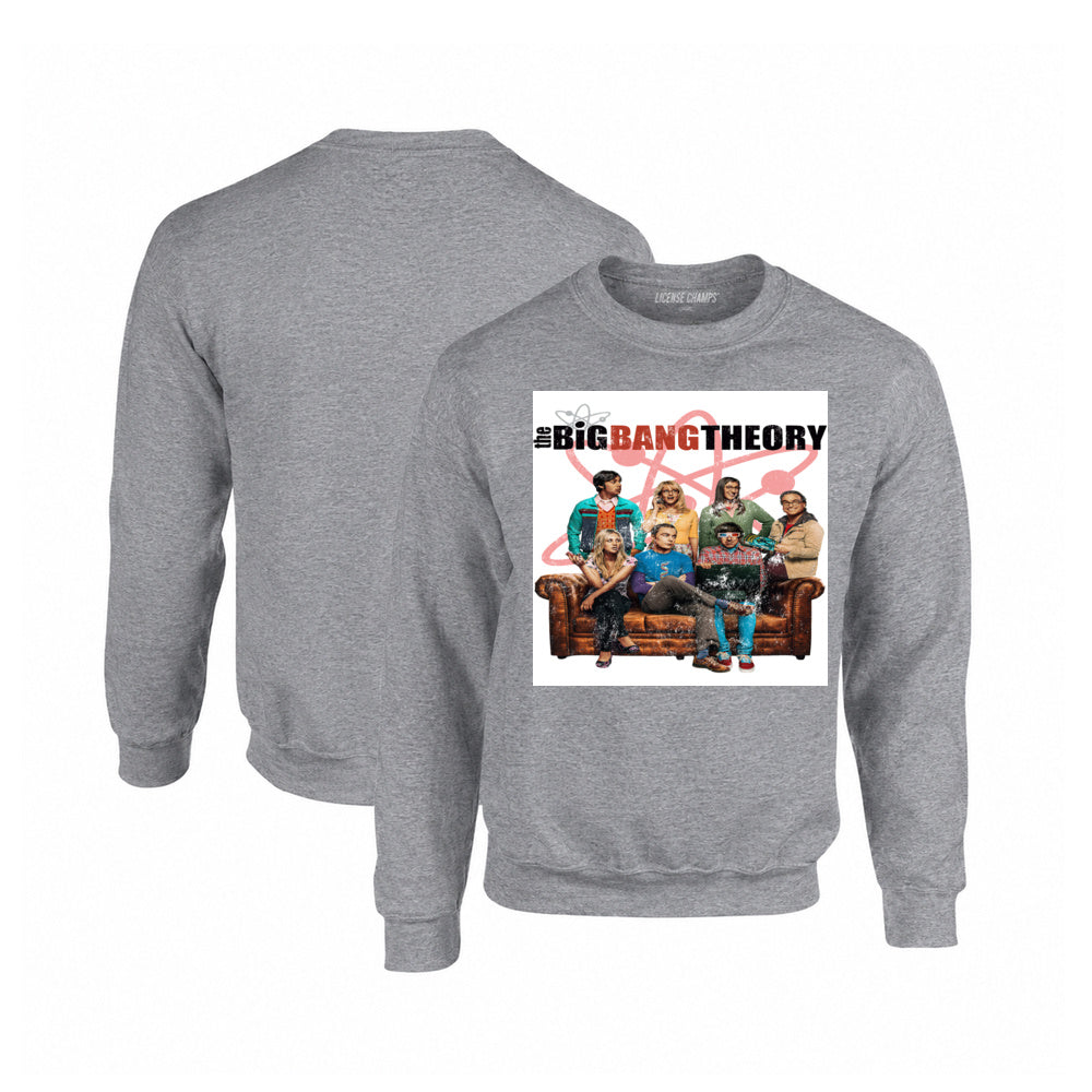 The Big Bang Theory Crewneck Sweatshirt in Graphite Heather
