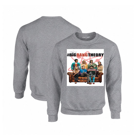 The Big Bang Theory Crewneck Sweatshirt in Graphite Heather
