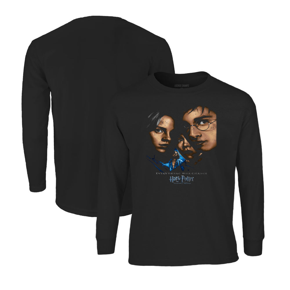 Harry Potter Azkaban Long Sleeve T-Shirt in Black