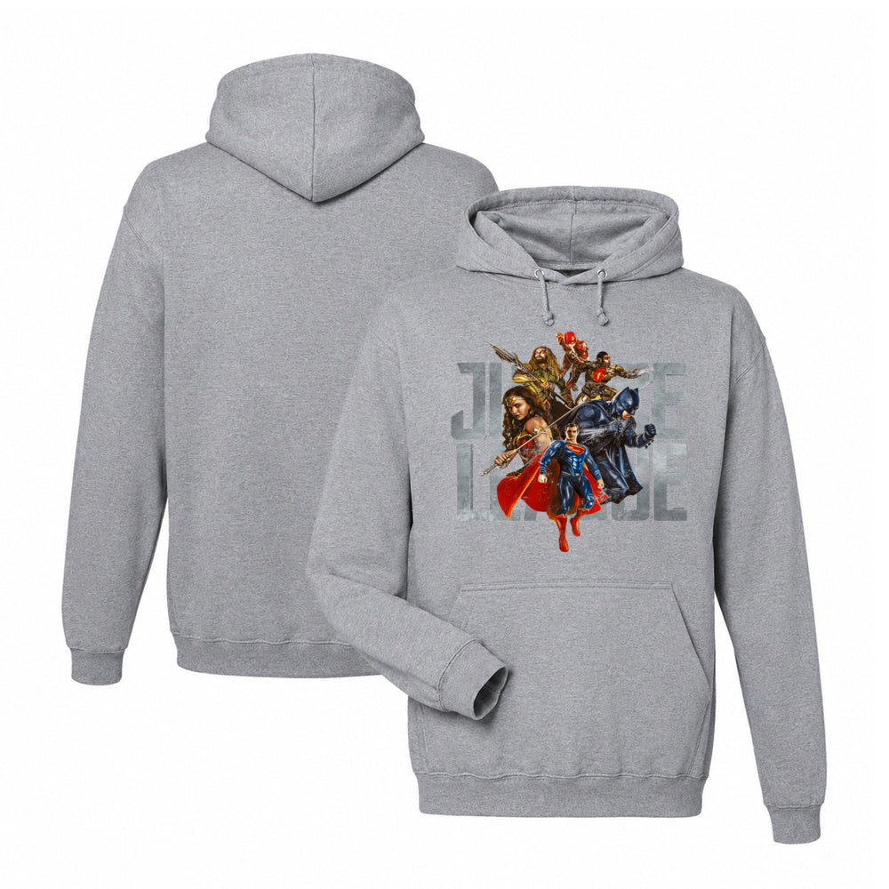 Justice League Hoodie in Graphite Heather