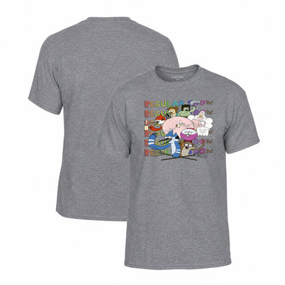 Regular Show T-Shirt in Graphite Heather