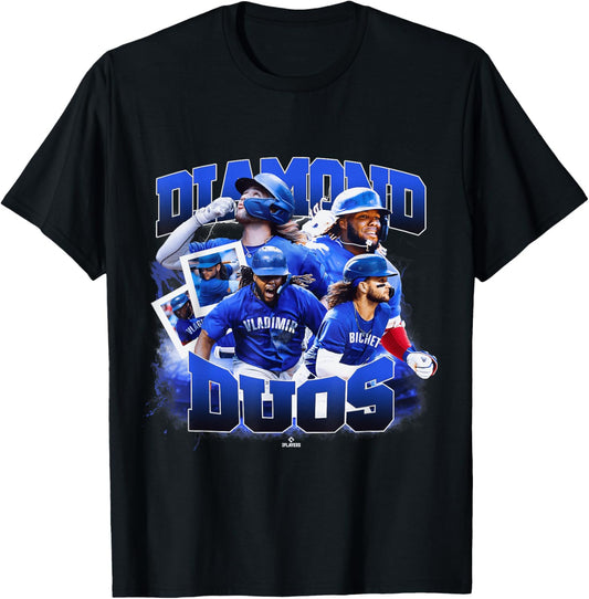 Vladimir Guerrero Jr. & Bo Bichette | Toronto | MLBDDUO4010 T-Shirt