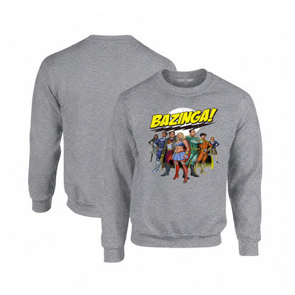The Big Bang Theory Crewneck Sweatshirt in Graphite Heather