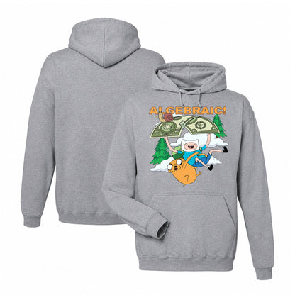 Adventure Time Hoodie in Graphite Heather