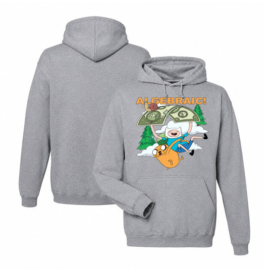 Adventure Time Hoodie in Graphite Heather