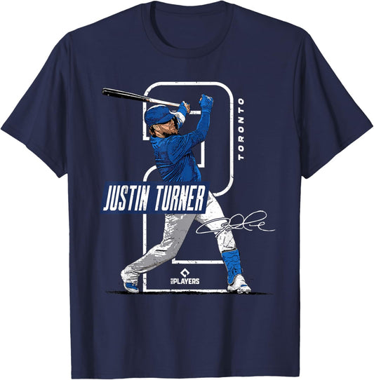 Justin Turner | Toronto Baseball Players | MLBJTR3002 T-Shirt