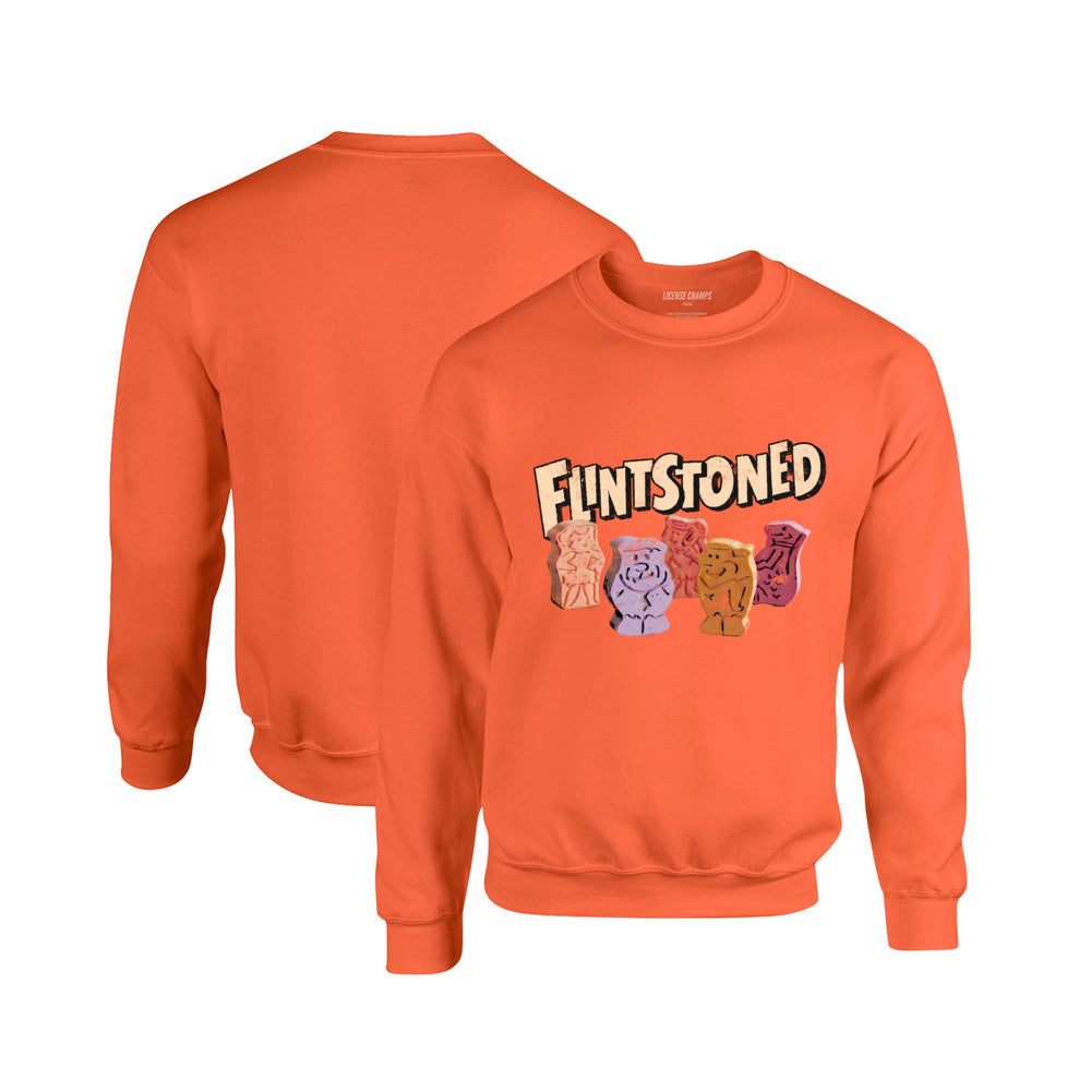 The Flintstones Flintstoned Crewneck Sweatshirt