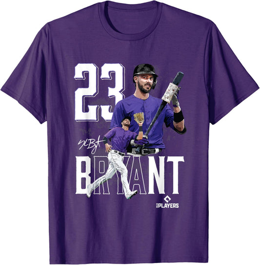 Kris Bryant | Colorado Baseball | MLB Players | MLBKBT3003 T-Shirt