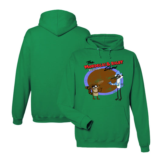Regular Show Hoodie in Kelly Green