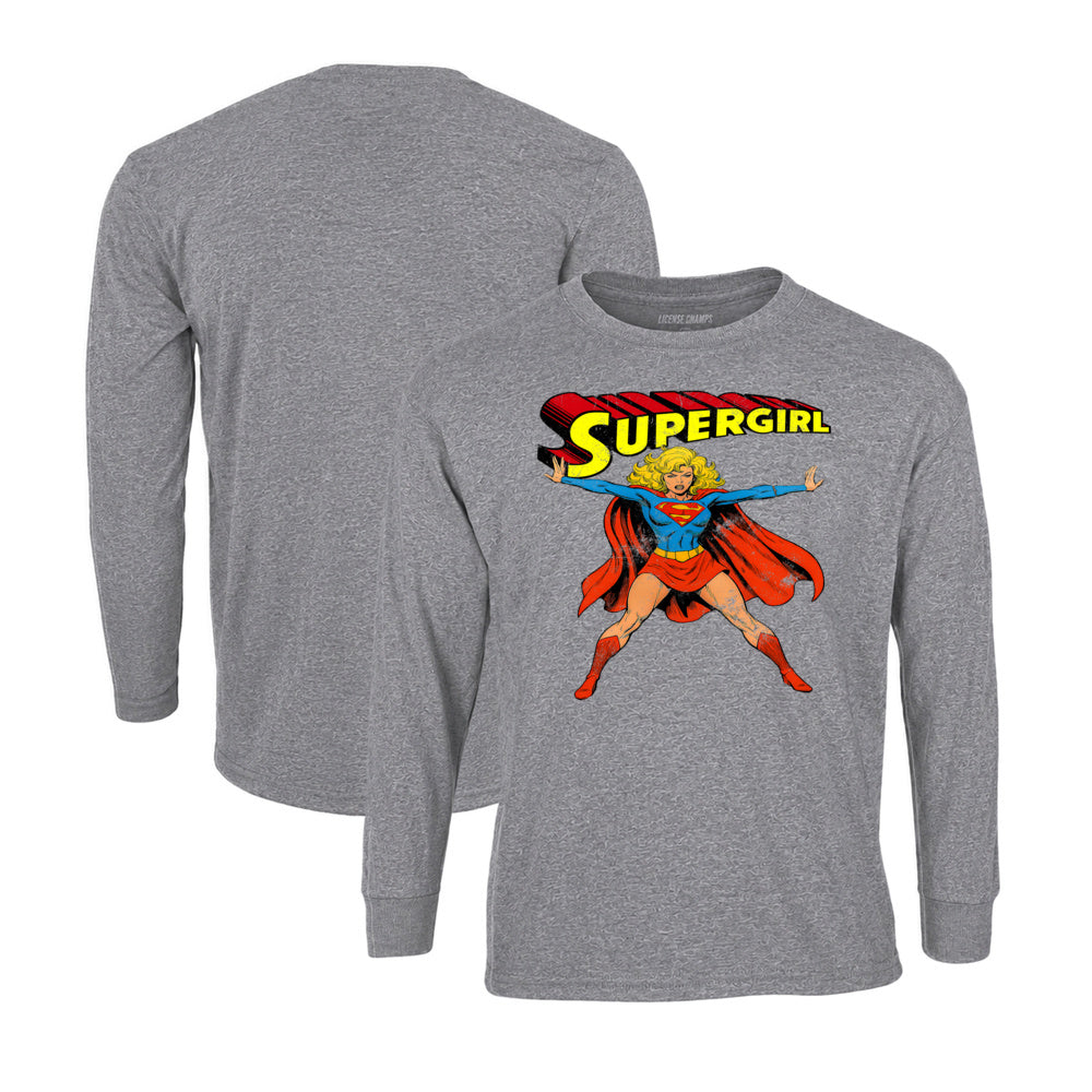 Supergirl Classic Comic Long Sleeve T-Shirt