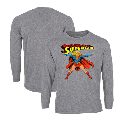Supergirl Classic Comic Long Sleeve T-Shirt
