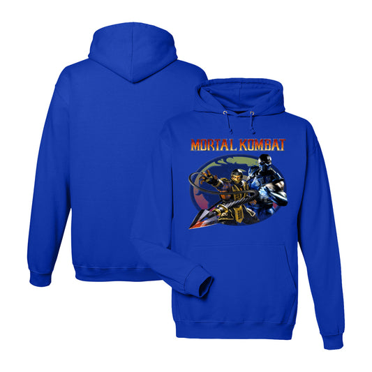 Mortal Kombat Hoodie in Royal Blue