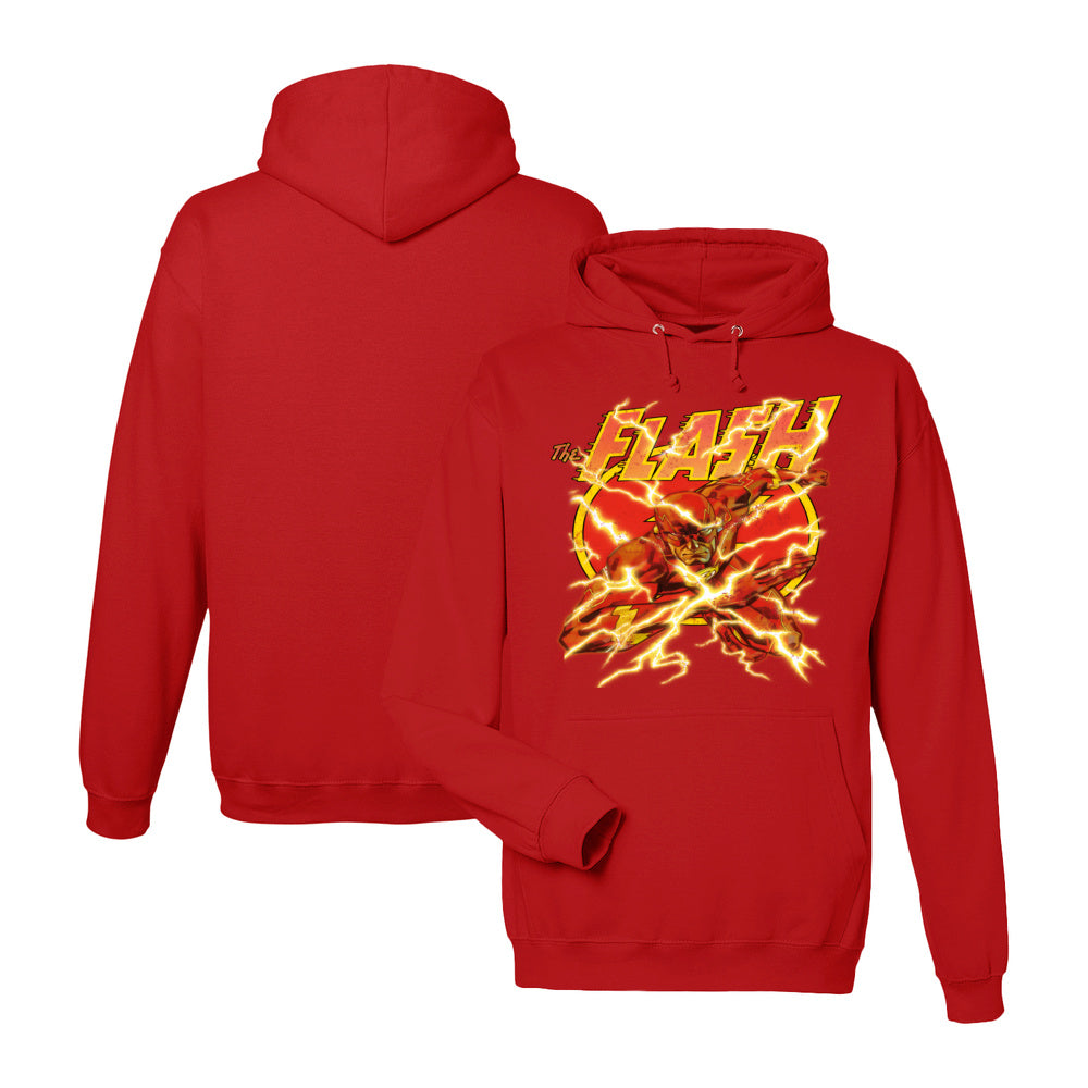 The Flash Hoodie in Red