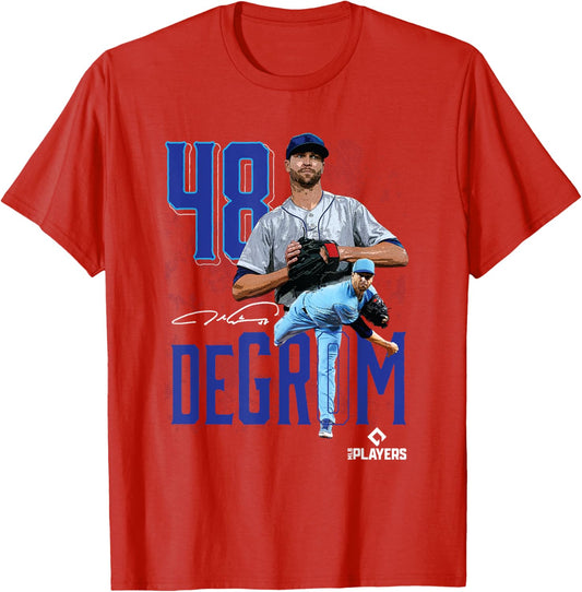 Jacob Degrom | Texas Baseball Players | MLBJDM3003 T-Shirt