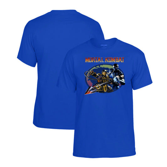 Mortal Kombat T-Shirt in Royal Blue