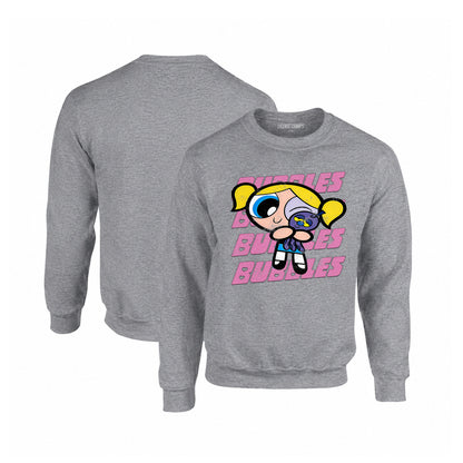 Powerpuff Girls Crewneck Sweatshirt in Graphite Heather