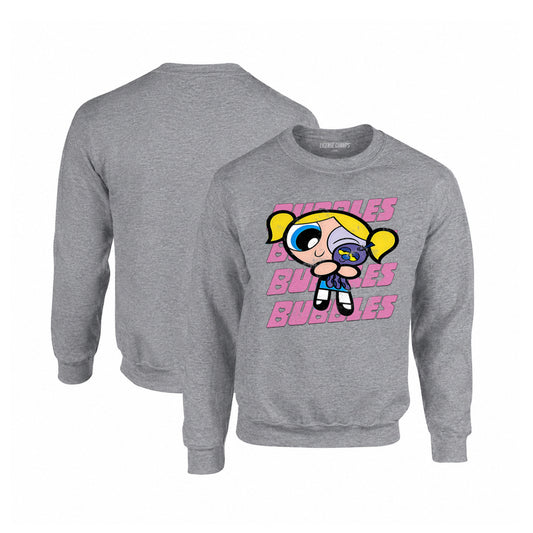 Powerpuff Girls Crewneck Sweatshirt in Graphite Heather