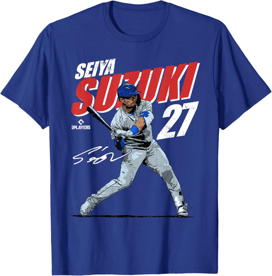 Seiya Suzuki | Chicago Baseball Players | MLBSSI3001 T-Shirt