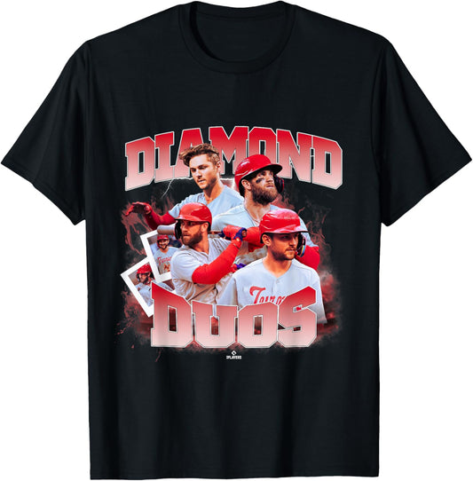 Bryce Harper & Trea Turner | Philadelphia Duos | MLBDDUO4008 T-Shirt