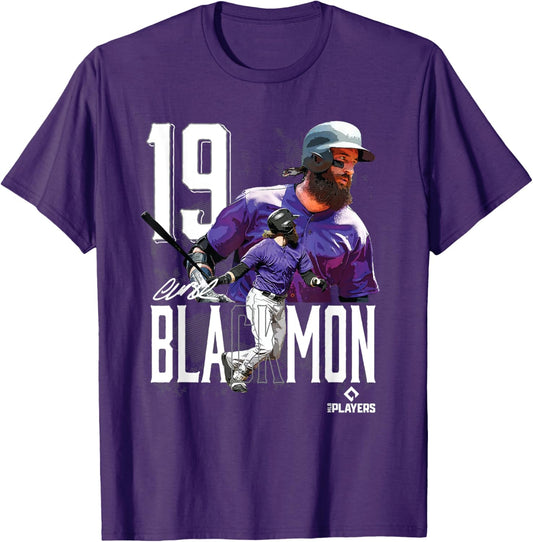 Charlie Blackmon | Colorado Baseball | Players | MLBCBN3003 T-Shirt