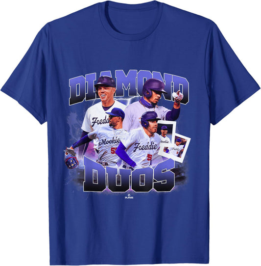 Mookie Betts & Freddie Freeman | LA Duos | MLBDDUO4004-S T-Shirt